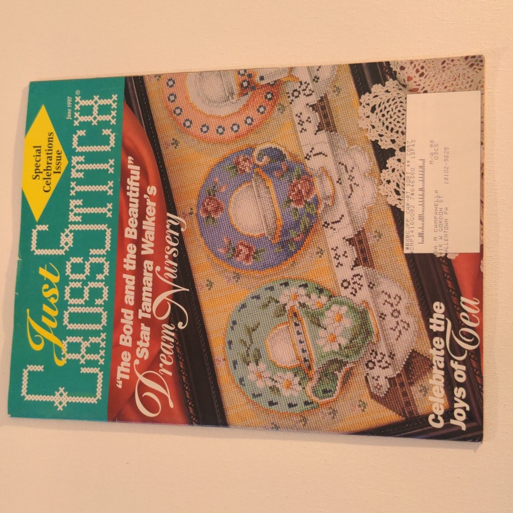 Just CrossStitch Magazine June 1997
